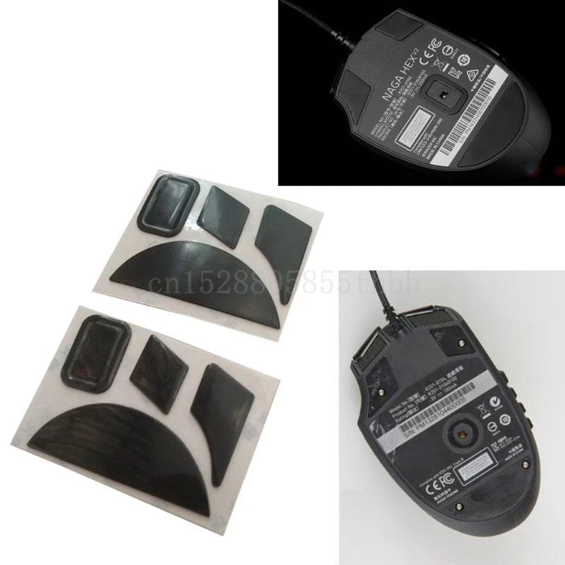 2Pcs 0.6mm Thickness Replace Mouse Feet Skates For Razer Naga 2014/ Hex V2 | Компьютеры и офис