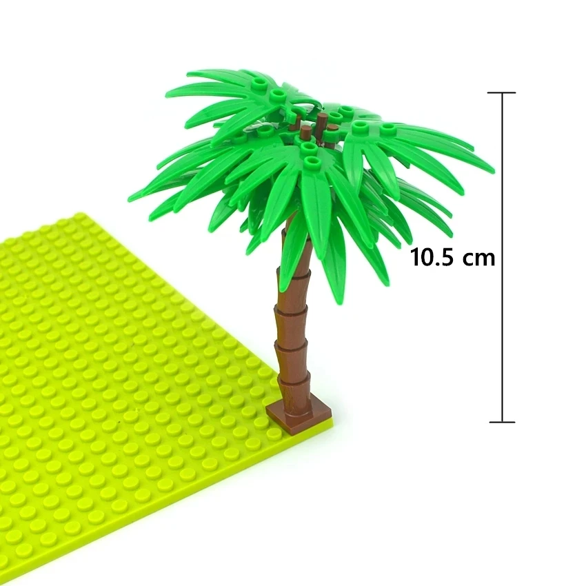 

MOC Plants Mushroom Tree Building Blocks Grass Flowers City Parts Friends Jungle Bamboo Accessories Bricks DIY Gift Kids Toys