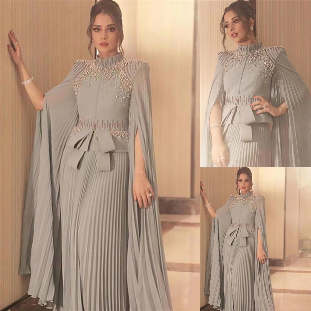 Новый аппликация официальная Вечеринка платья этаж Длина размера плюс для