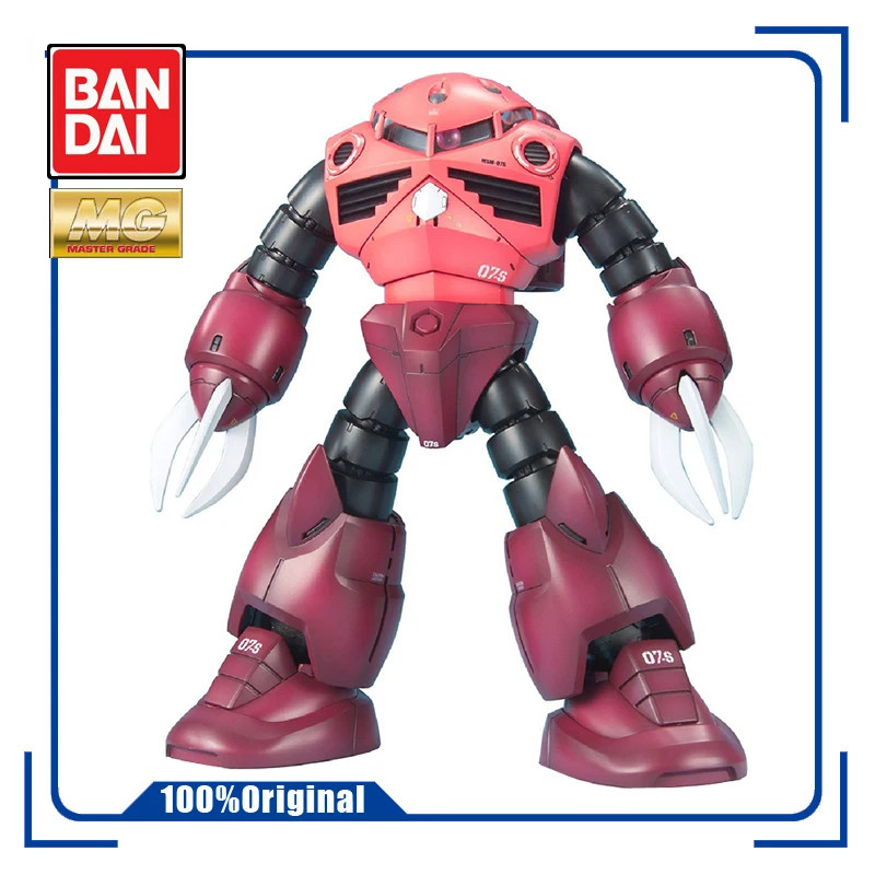 BANDAI MG 1/100 Char Aznable MSM-07S Z'Gok Commander Type GUNDAM Assembly Model Action Toy Figures Gifts for Children