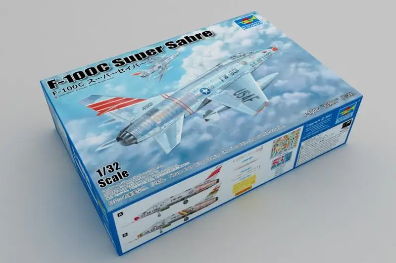 Трубач 03221 1:32 весы F-100C супер сабля модель комплект | Игрушки и хобби