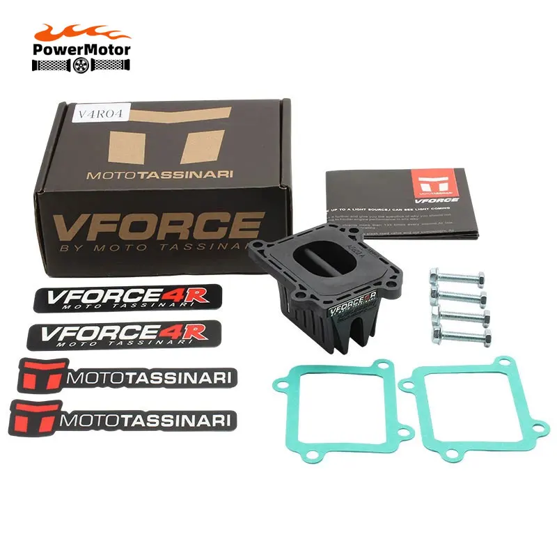 

Motorcycle V-Force 3 Reed Valve System Kit for Yamaha YFZ350 YFZ 350 Banshee 350 RX135 RXZ135 YZ125 DT175 RD350 RD