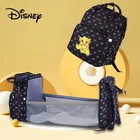 Мультипликационная Детская сумка для подгузников Disney, складная кровать, многофункциональный портативный рюкзак, детские сумки для мам, пеленальный стол