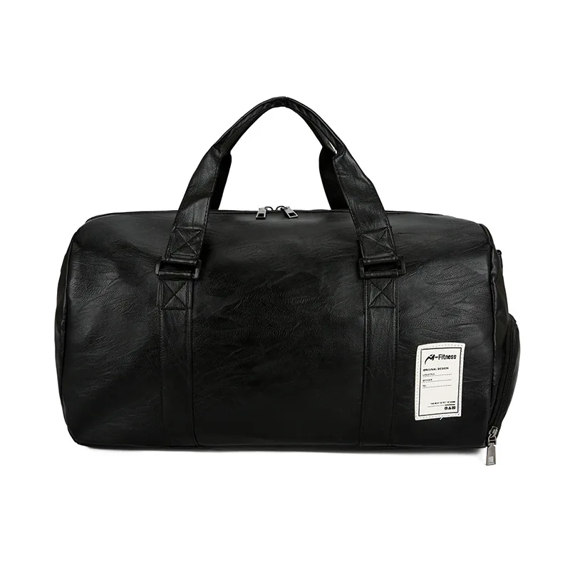 2021 new short-distance travel bag fitness bag dry and wet separation sports training bag male PU waterproof portable travel bag