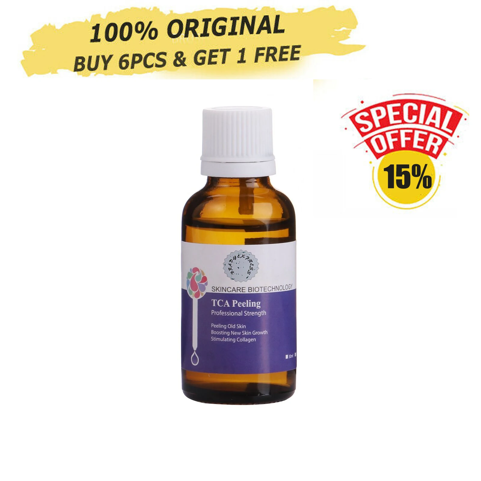 15% TCA химическая кожа пилинг кислотный комплект акне темные пятна удаление