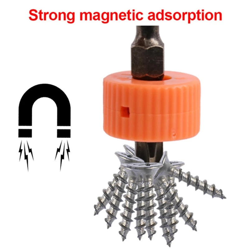 7mm Screwdriver Plus Magnetic Device Dual-use Degausser Magnetizer Demagnetizer Ring Screw Bits Pick Up Tool | Инструменты