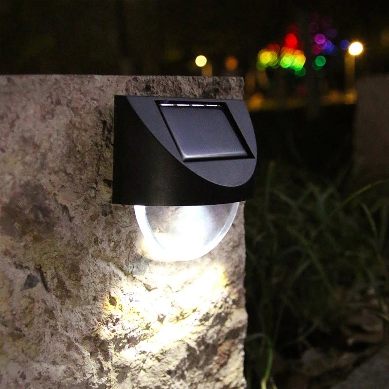 

Светодиодный уличный настсветильник светильник на солнечной батарее, уличное освещение для украшения сада, освесветильник для лестницы, с...
