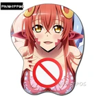 Коврик для мыши pinkгиппоты 3d, коврик для мыши в стиле аниме, Миа, монстр-мусумме, игровой коврик для мыши, коврик для игр на запястье, игровой коврик в подарок, коврик для мыши