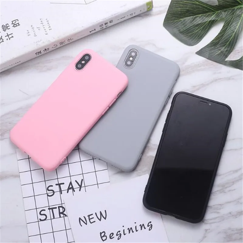 Ультра тонкий чехол для телефона iPhone 7/8 XR MAX силиконовый 7plus/8plus 5G/5S/5se защитная