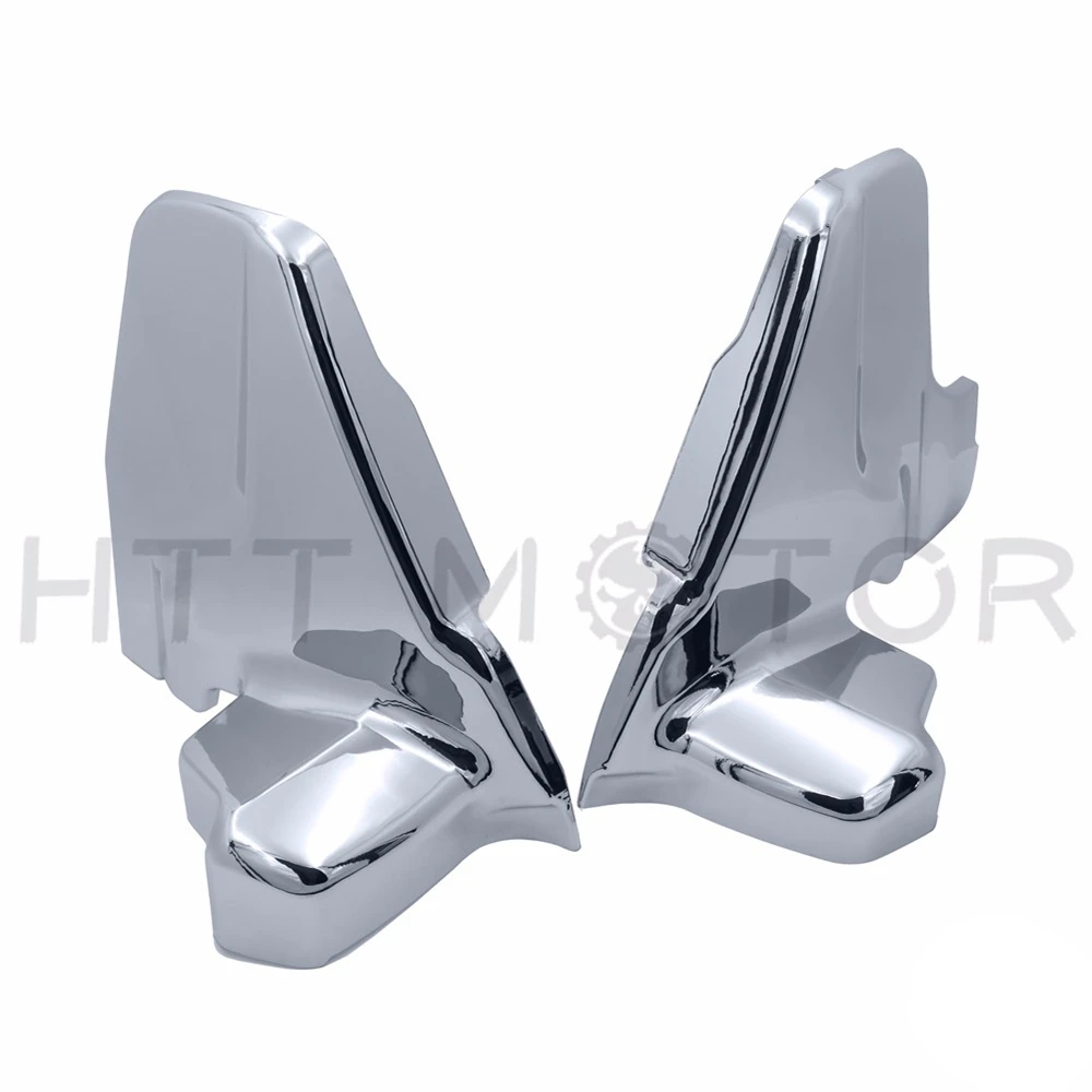 Left Right Chrome Engine Frame Covers for Honda Goldwing GL1800 2001-2011 2006 2007 2008 2009 2010 Aftermarket Motorcycle Parts |
