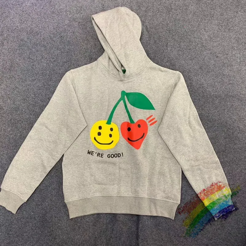 

2020 CPFM.XYZ Grey WE'RE GOOD Hoodie Hooded Men Women 1:1 Best-Quality CPFM.XYZ Pullover