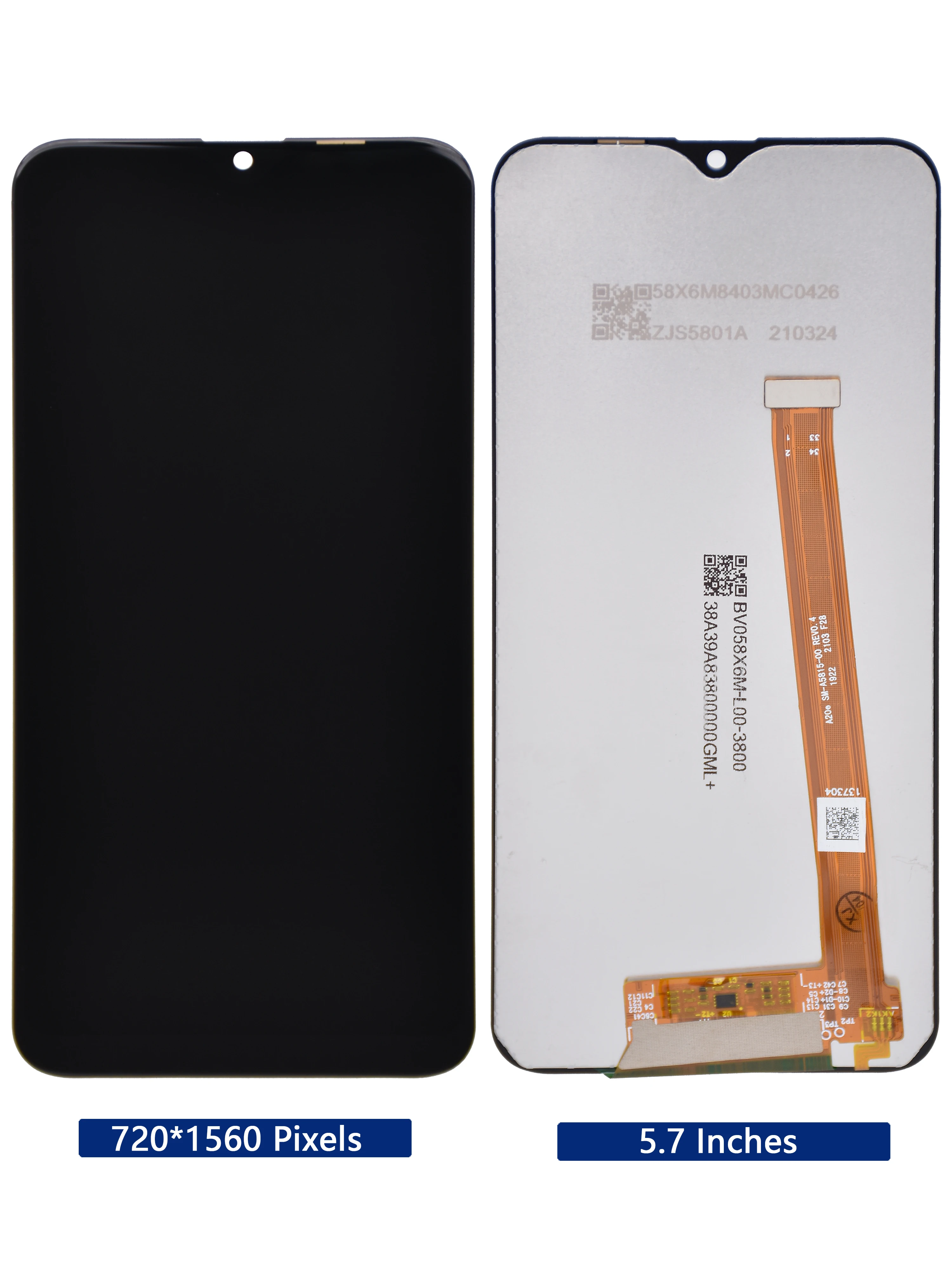 Pantalla LCD Oled para m&oacute;vil, montaje de digitalizador t&aacute;ctil para Samsung A20e, A202, A202F, A202DS-2