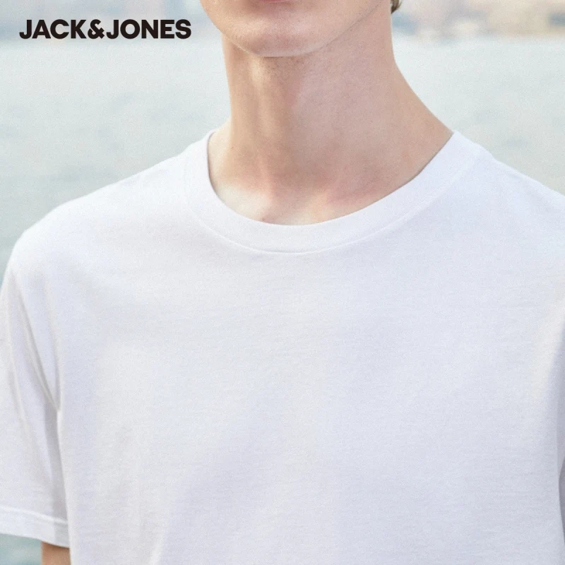 Мужская футболка с круглым вырезом JackJones 100% хлопок градиентом короткими рукавами