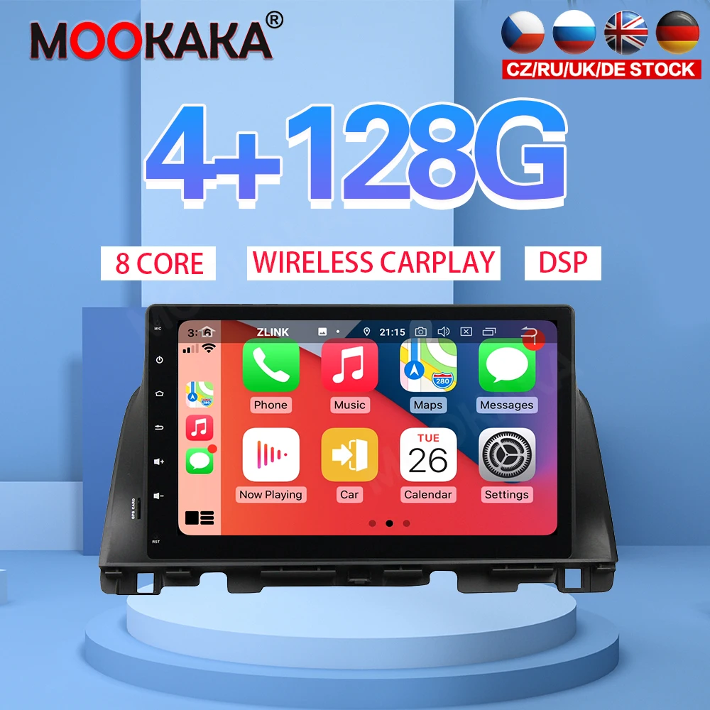 

10.1" Android 10 PX6 4G 128GB Car Player For KIA K5 2015 2016 2017 2018 Car GPS Navi CarPlay Head Unit DSP Stereo