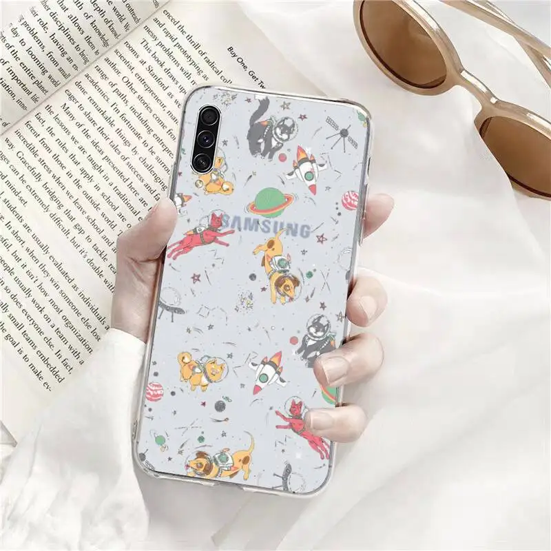 

Starry Universe Phone Case Phone Case Transparent for Samsung A71 S9 10 20 HUAWEI p30 40 honor 10i 8x xiaomi note 8 Pro 10t 11
