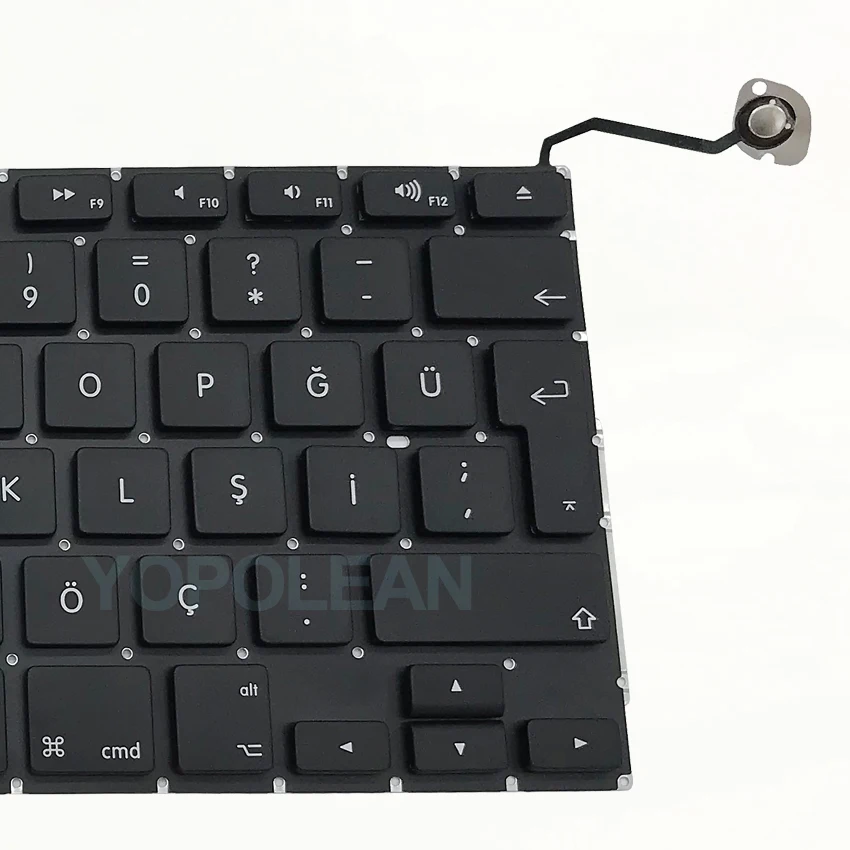 Новая замена для Macbook Air 13 &quotA1369 A1466 турецкая клавиатура TK турция + подсветка 2011 2012