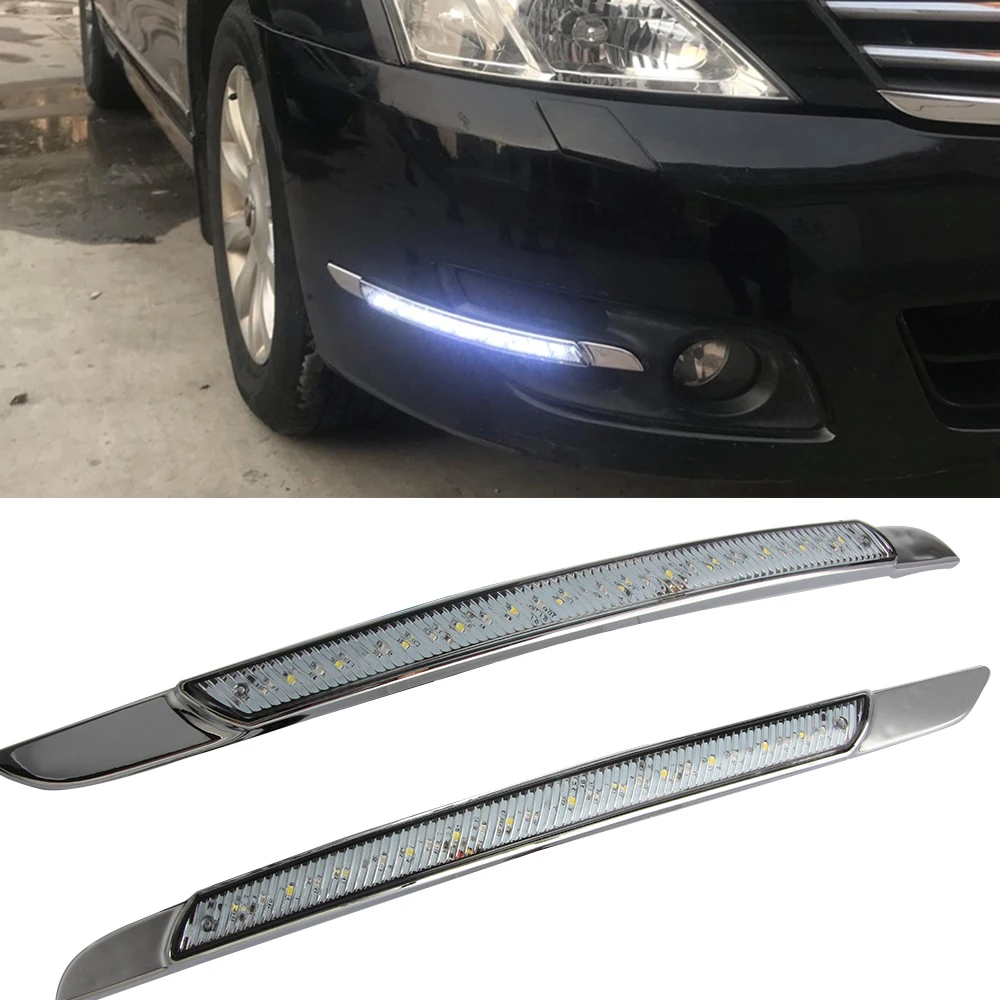 Автомобильный мигающий 1 комплект DRL для Nissan Teana Altima 2008 2009 2010 светодиодный с