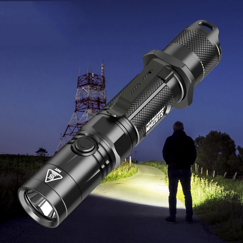 2019 NITECORE MH12GTS 1800 Lms USB Перезаряжаемый тактический фонарик 18650 аккумулятор|Фары| |