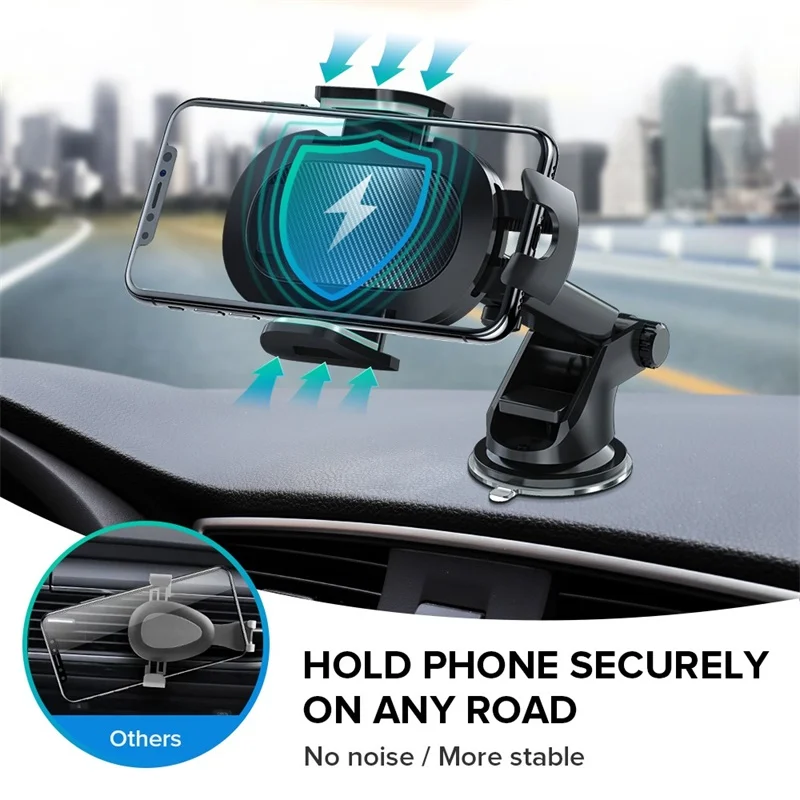 

Sucker Car Phone Holder Mount Stand GPS Telefon Mobile Cell Support For iPhone 12 11 Pro Max X 7 8 Plus Xiaomi Huawei Redmi