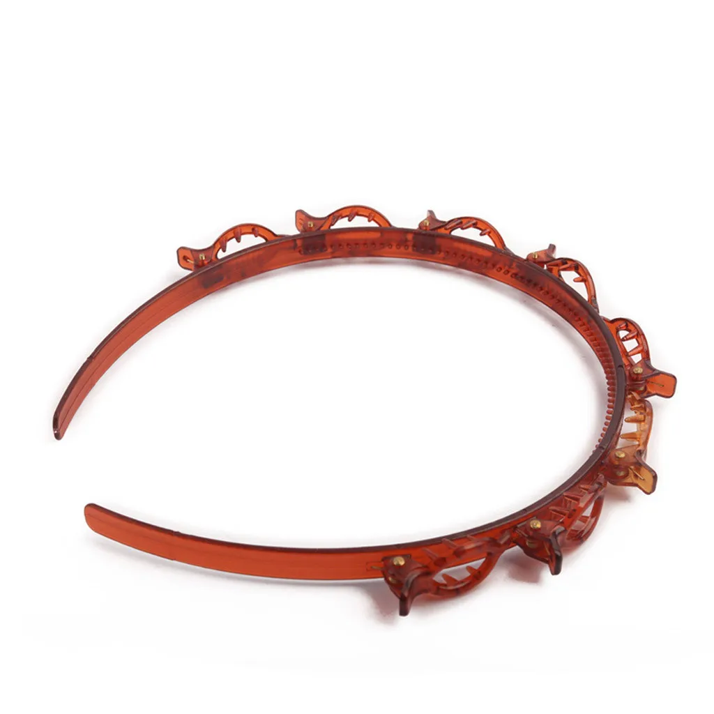 Двойная челка заколка для волос двойная стразы двойной цветок аксессуары