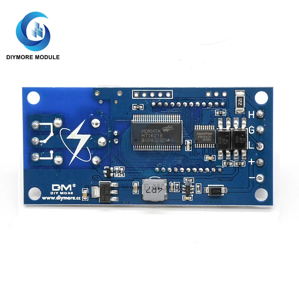 Релейный модуль DC 6-30 в Micro USB 5 В реле времени с задержкой 10 А переключатель