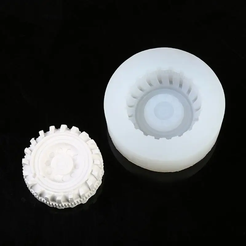 4Pcs Round Tyre Shape Silicone Resin Mold Kit Jewelry Making Baking Tools | Украшения и аксессуары
