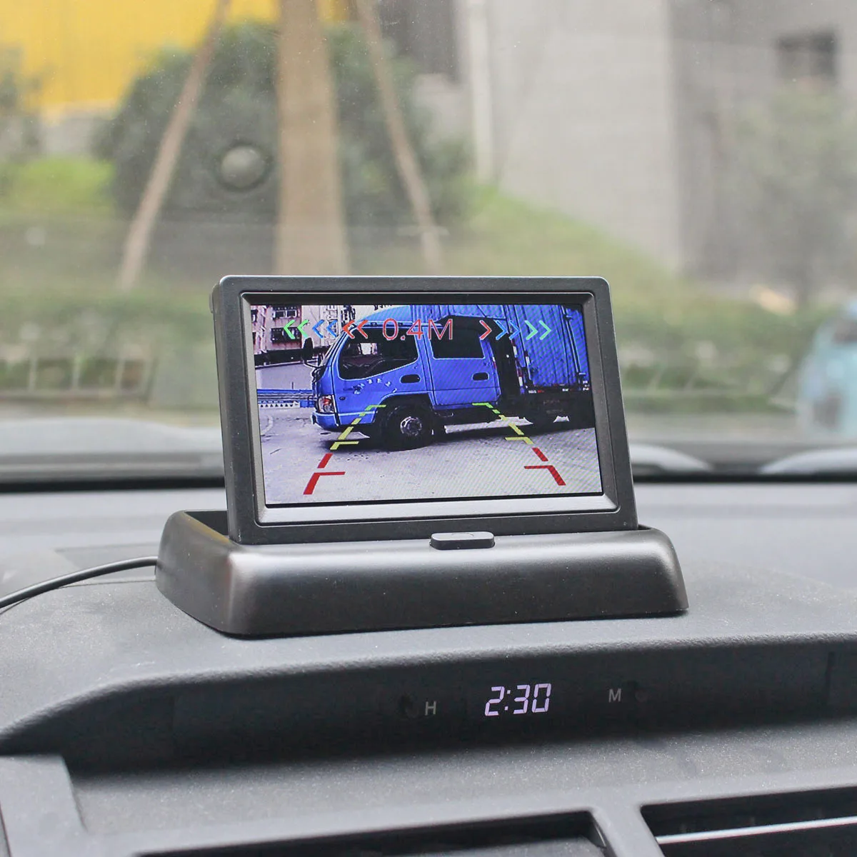 DIYKIT 4 3 "складной цветной TFT ЖК монитор заднего вида автомобильный +