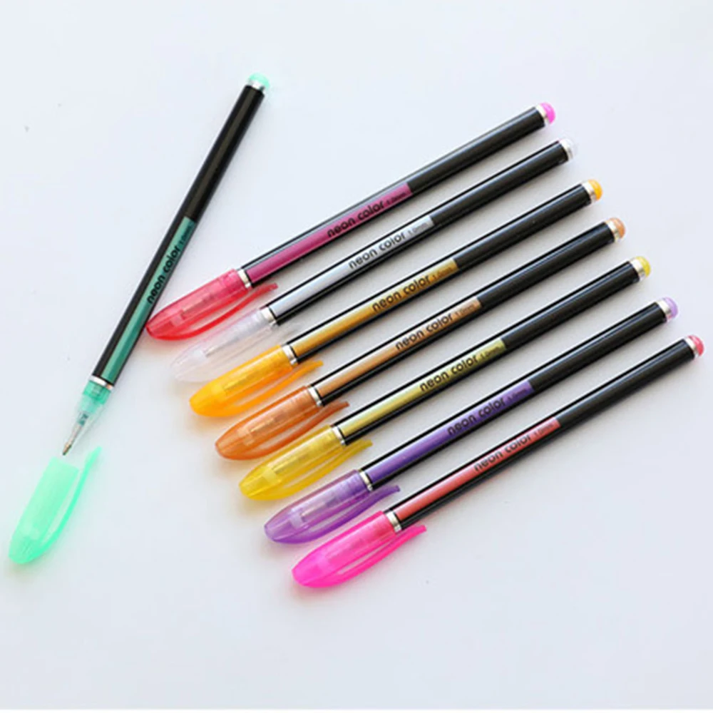 Ручки с гелевыми чернилами 12 цветов 1 0 мм |