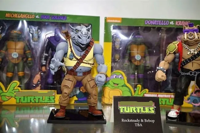 18cm NECA Action Figure Shredder Michelangelo Foot Solder Donatello Krang Anime Bebop Rocksteady Turtle | Игрушки и хобби