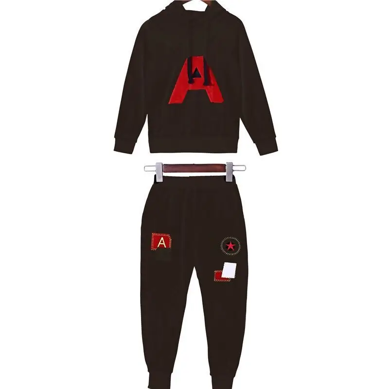 Одежда для детей 4-12 лет костюмы мальчиков и девочек на весну осень зиму новая