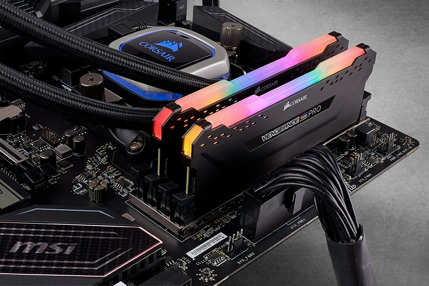 corsair vengeance rgb pro 2pcs ddr4 ram 8gb 16gb memoria 3000 3200 3600 desktop memory with heat sink c16 c18 dual channel free global shipping