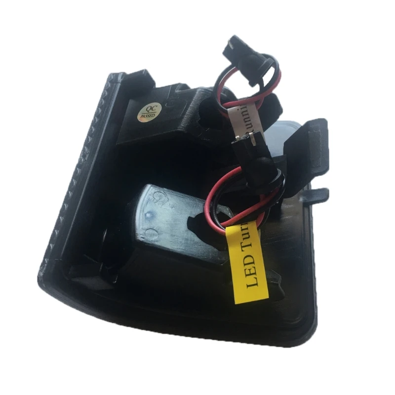 

2pcs Smoked Lens Amber Led Side Mirror Marker Lights Two-color Daytime Running Light Turn Signal Light for 2008-16 F250 G99F