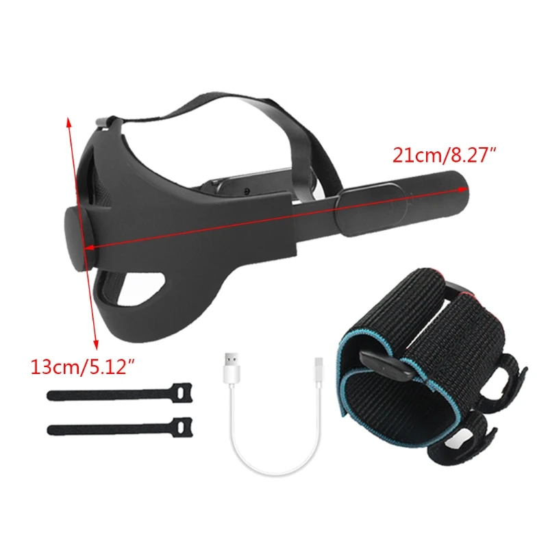 

Non-slip Headband Head Strap Helmet for Oculus Quest 2 Headset Cushion Headbands