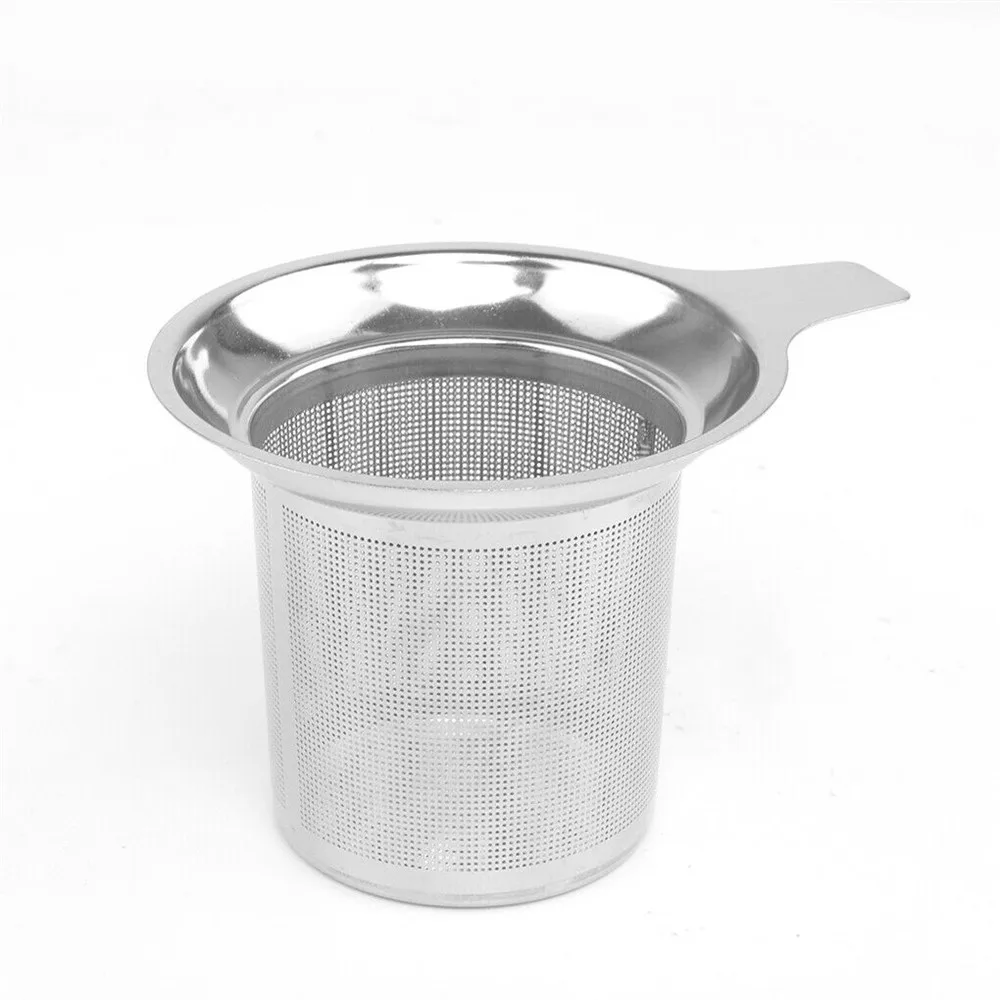 

1pcs Stainless Steel Mesh Tea Infuser Tea Strainer Cup Loose Leaf Filter