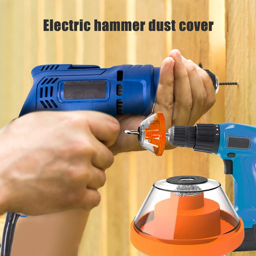 

Electric Drill Dust Cover Ash Bowl Impact Hammer Drill Dust Collector Must-Have Accessory For Home Reusable Drilling Accessory