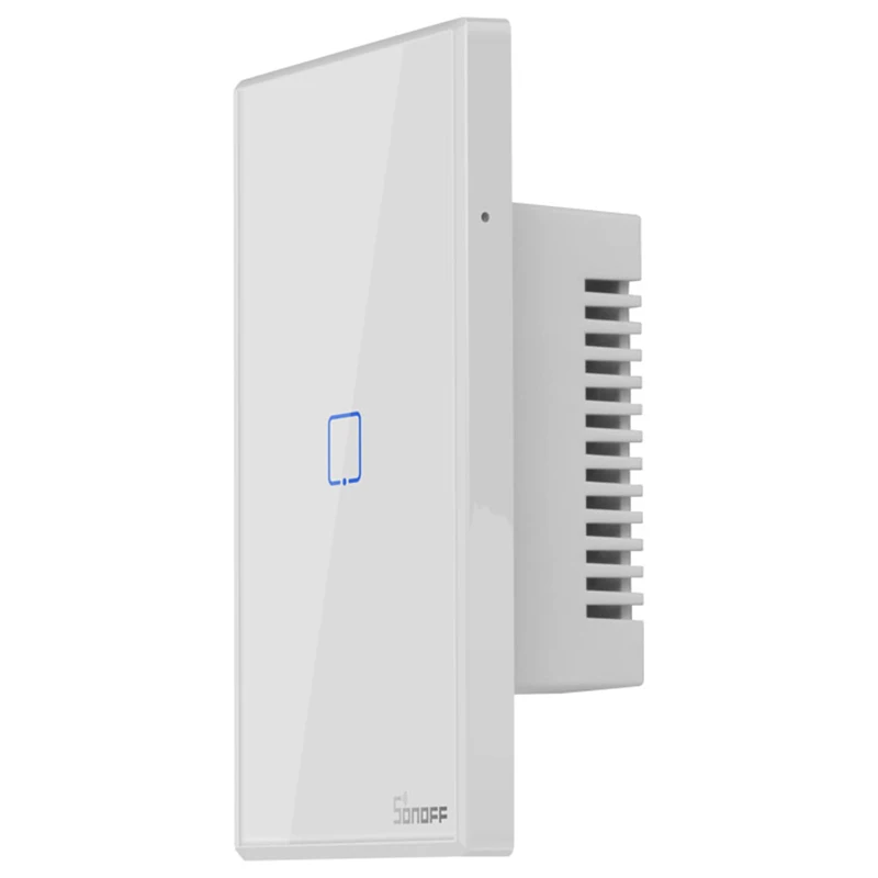 SONOFF T2US TX Smart WiFi настенный сенсорный выключатель с рамкой для умного дома Автоматизация 433 RF/Voice/APP/Touch control