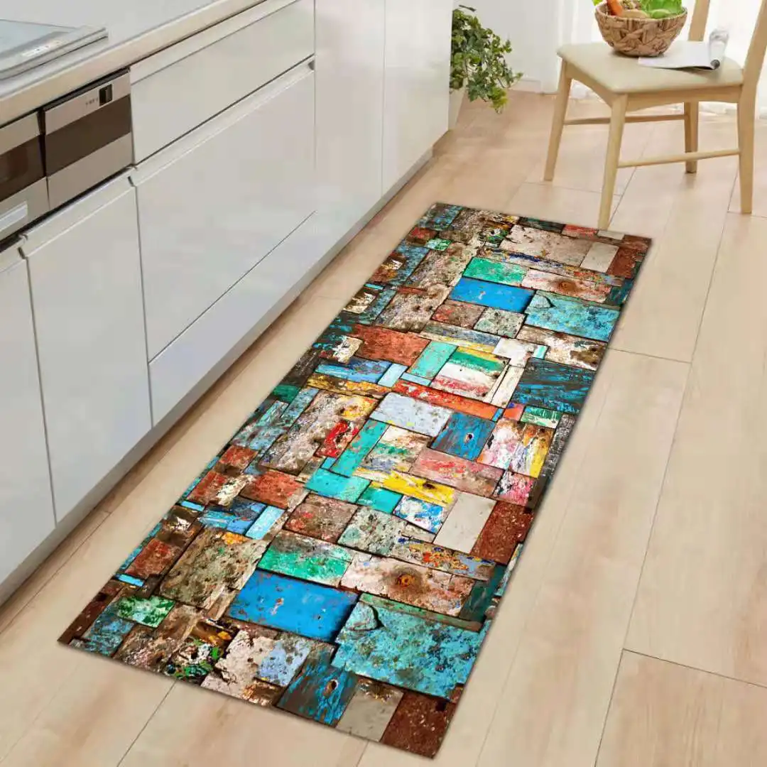 Printed floor mat, door mat, bathroom absorbent non-slip mat, bedroom carpet