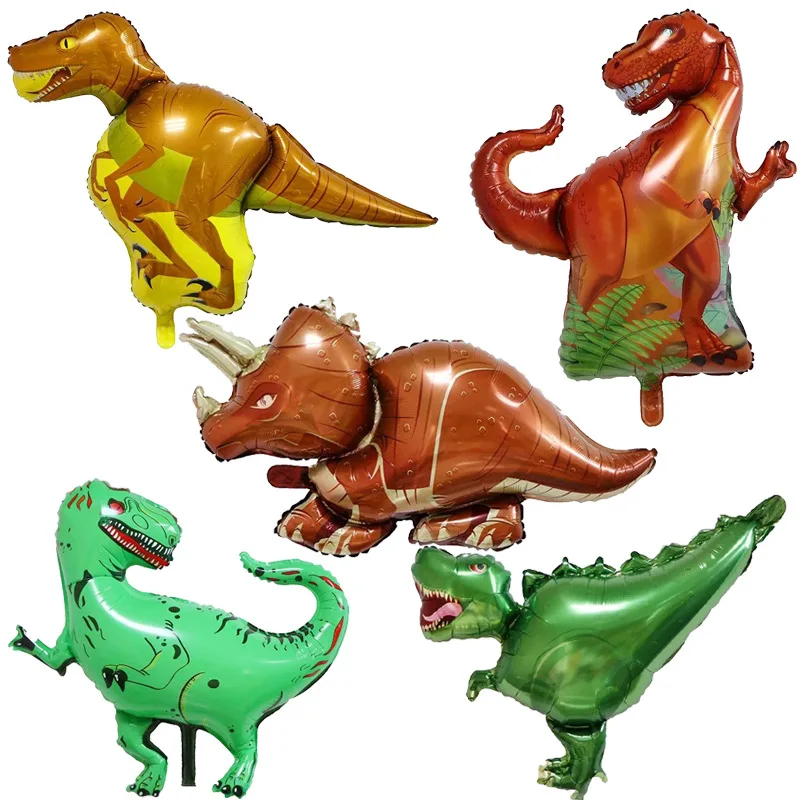 1 шт. динозавр Фольга шар для мальчиков воздушные шарики в виде животных детей