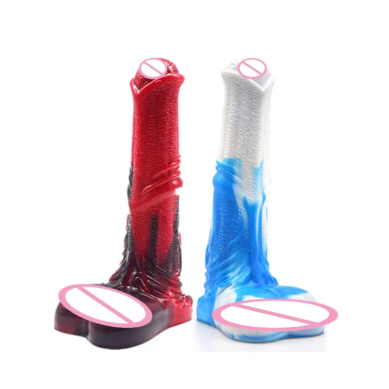 Реалистичные фаллоимитаторы FAAK в виде животных женская мастурбация супер мягкий