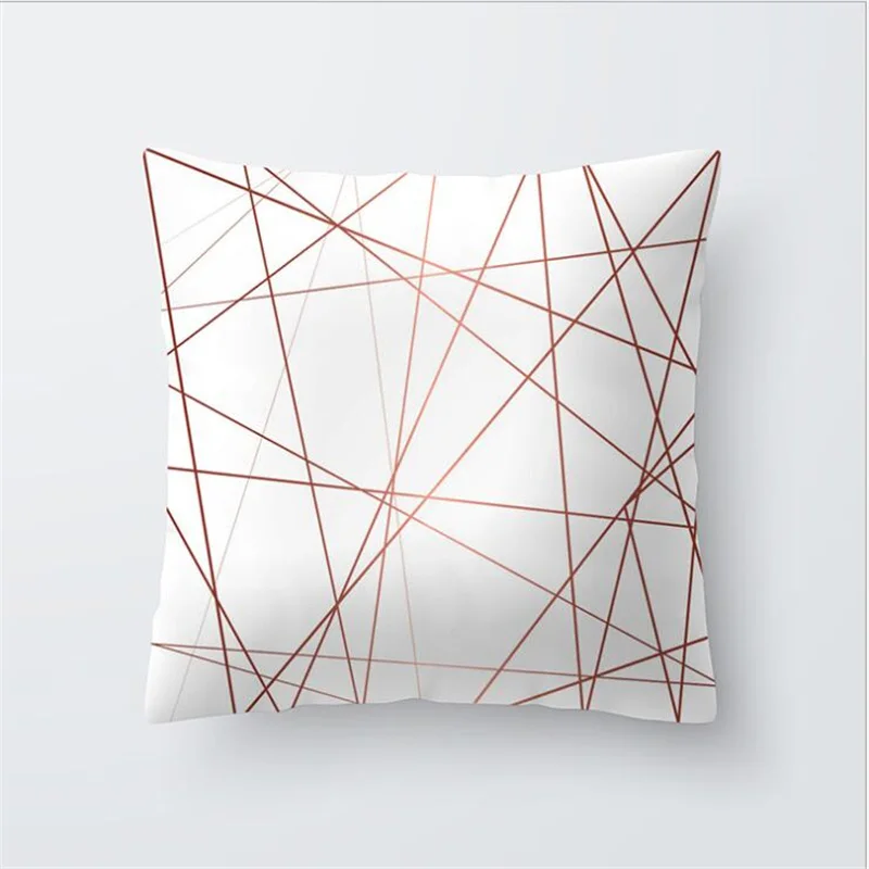 Квадратная наволочка в скандинавском стиле размеры 45*45 см|Хлопчатобумажных