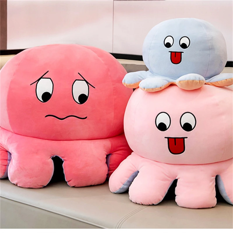 Pulpo для-baymaxs нетоксичный не требующий подноса женский Декор плюшевый реверсиб xxl