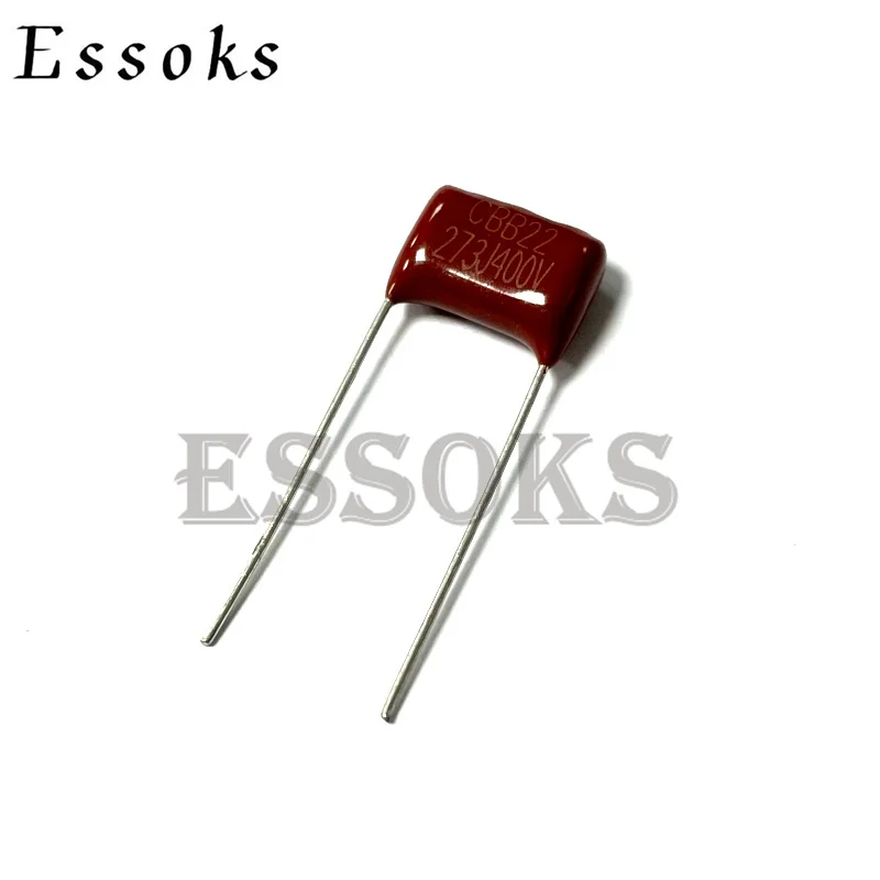 

10PCS 400V273J 0.027UF Pitch 10mm 27NF 400V 273 273J CBB Polypropylene film capacitor