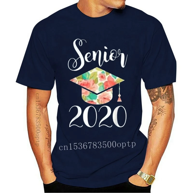 

Cute Graduation Senior Class of 2020 Graduate Gift shirt T-shirt Cotton S-3XL