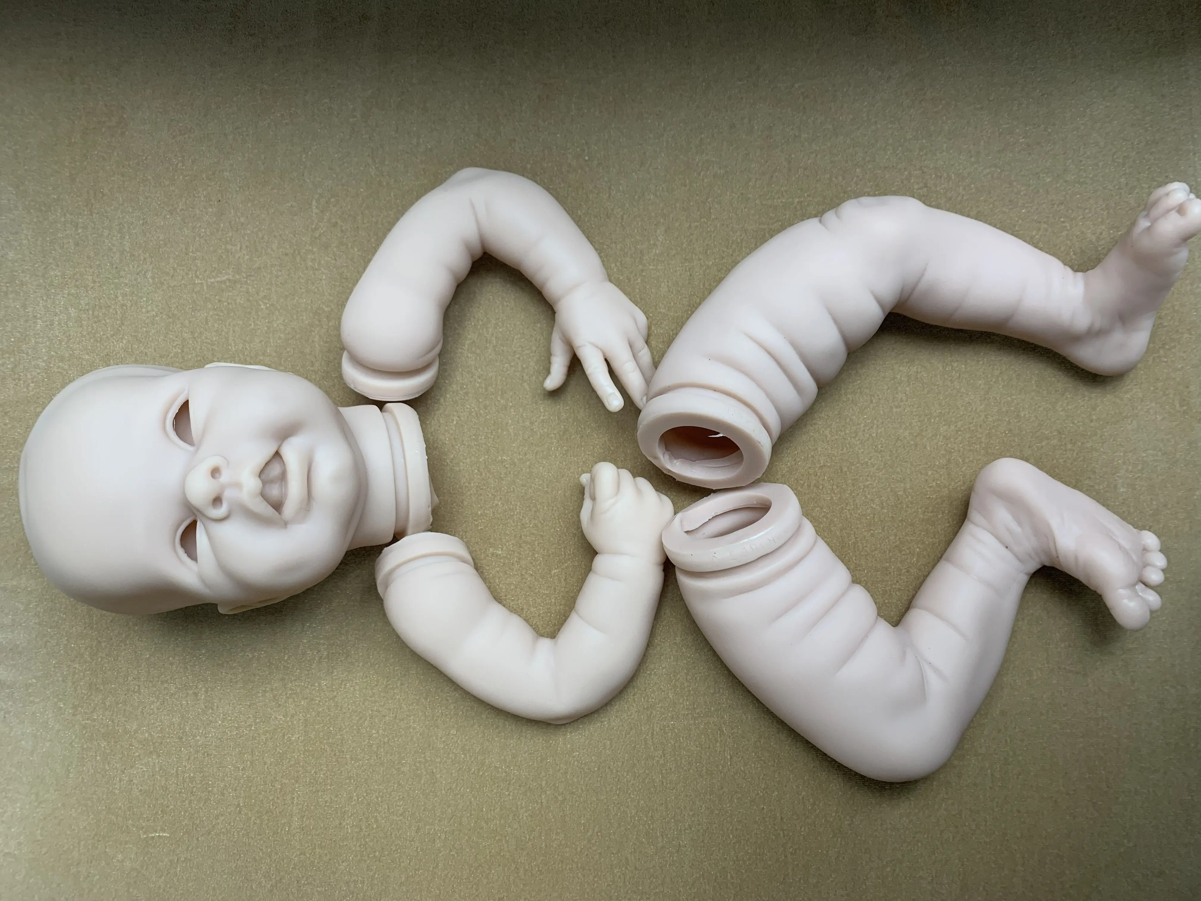 Новый 22 &quotReborn Doll наборы с 3/4 конечностей Новорожденные набор кукол для bebe reborn kit