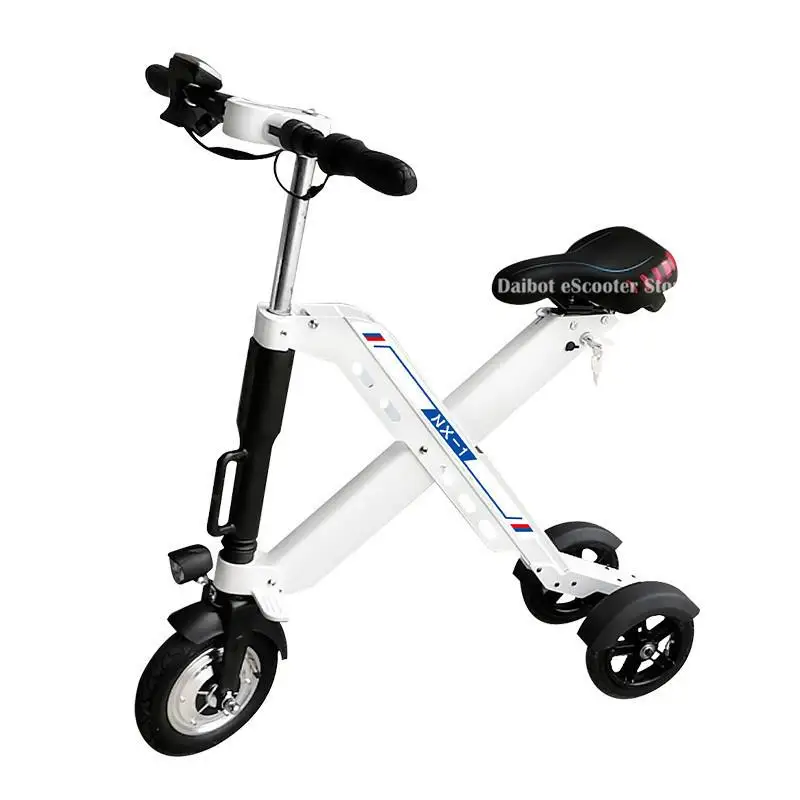 10 дюймов трехколесный самокат электрический мотоцикл для женщин ходовые