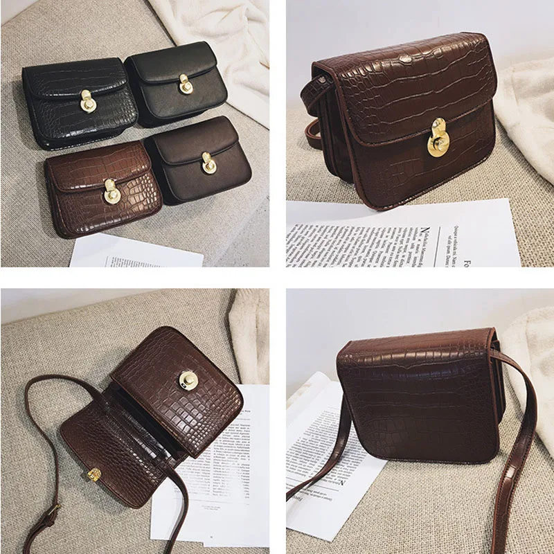 Модная женская сумка с клапаном из крокодиловой кожи дизайнерские сумки женские