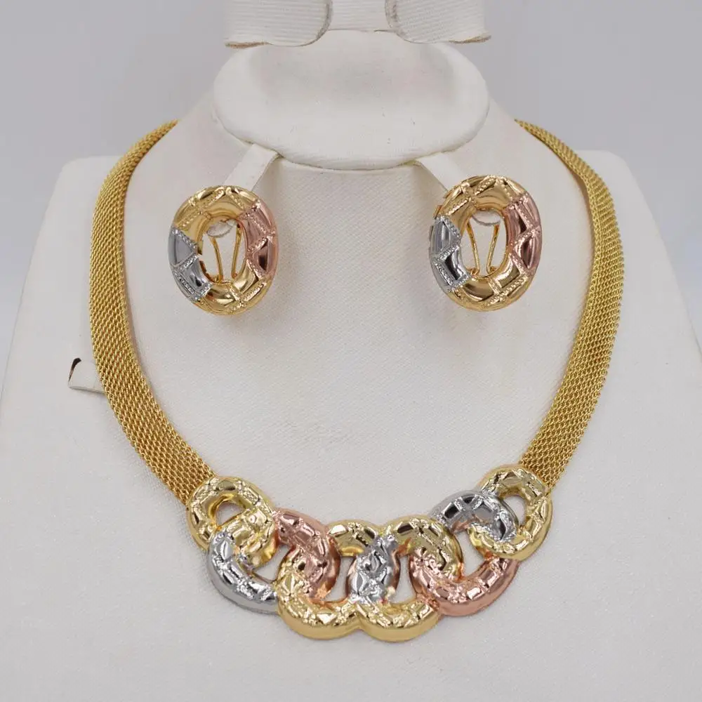 Новый стиль высококачественные ювелирные изделия Ltaly 750 цвет золото