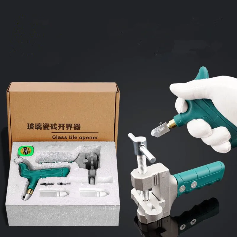 

Новый многофункциональный ручной штопор для стеклянной плитки, режущий станок для нарезки, прочный роликовый резак, набор инструментов для...