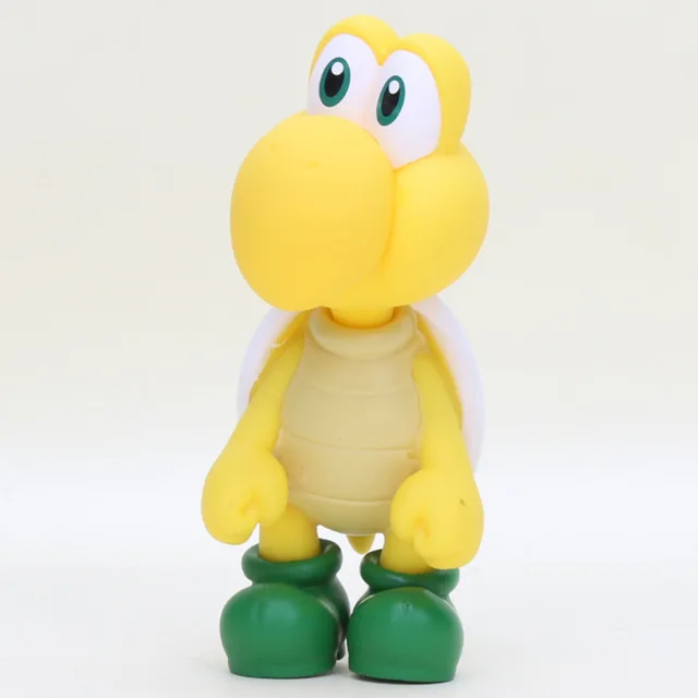 koopa troopa 8-12 см Фигурки "Супер Марио" игрушки Super Mario Bros Bowser Luigi Koopa Yoshi Mario Maker Odyssey ПВХ фигурка модель игрушки куклы - Цвет: koopa troopa
