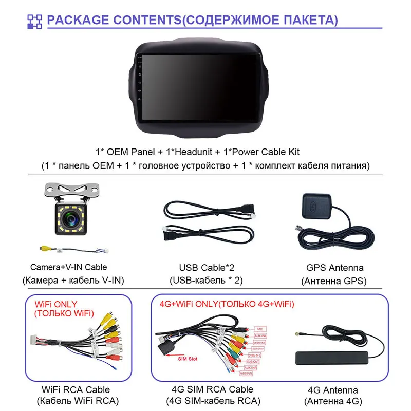 

EKIY 4G LTE DSP Android 10 Car Radio Multimedia Player 6G+128G For Jeep Renegade 2016 2017 2018 GPS Navigation BlueTooth DVD FM
